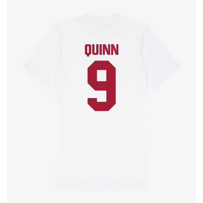 Indiana - NCAA Women's Soccer : Aleyna Quinn - Women's V-Neck T-Shirt-1
