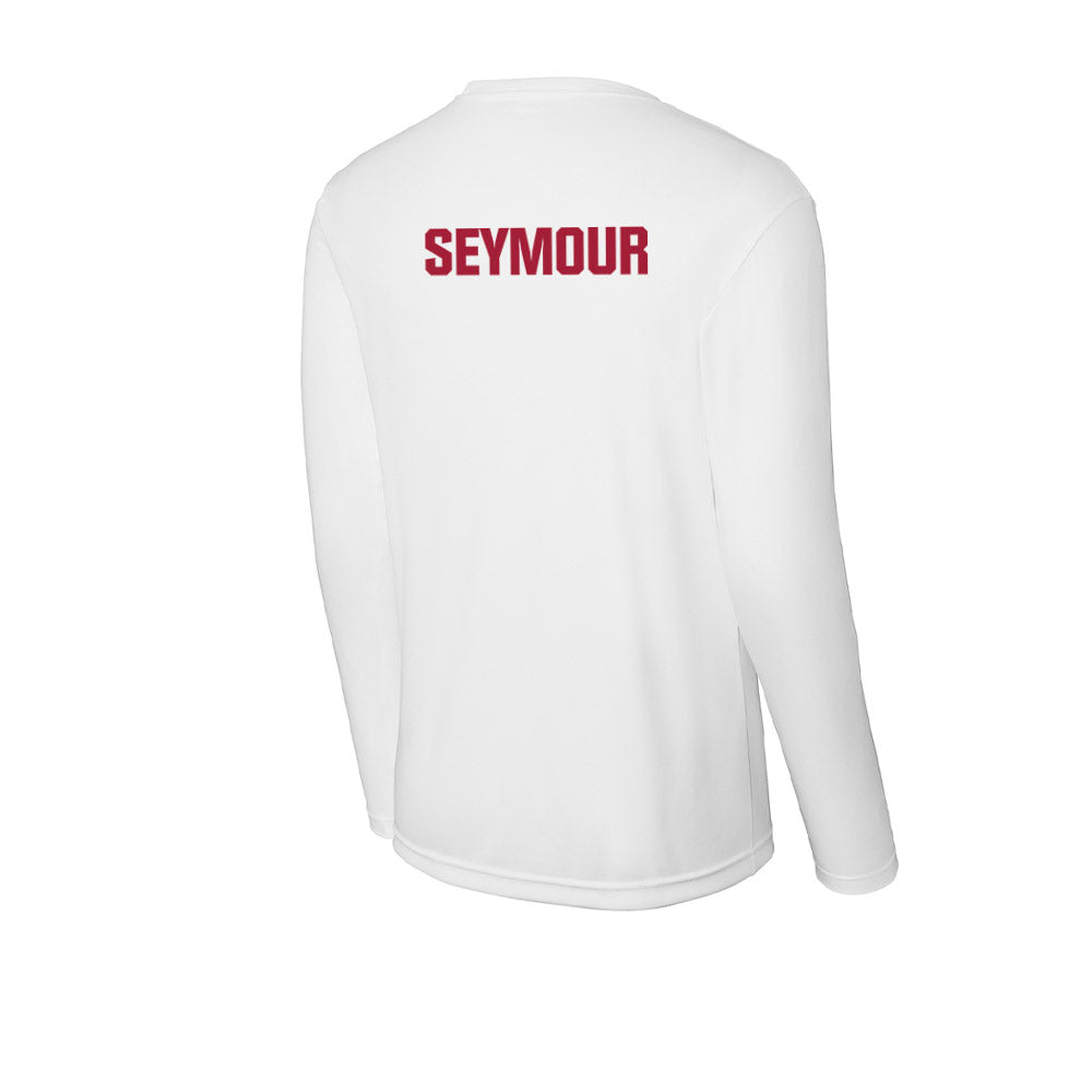 Indiana - NCAA Cheerleading : Chloe Seymour - Activewear Long Sleeve T-Shirt-1
