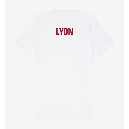Indiana - NCAA Cheerleading : Adalynn Lyon - Women's V-Neck T-Shirt-1