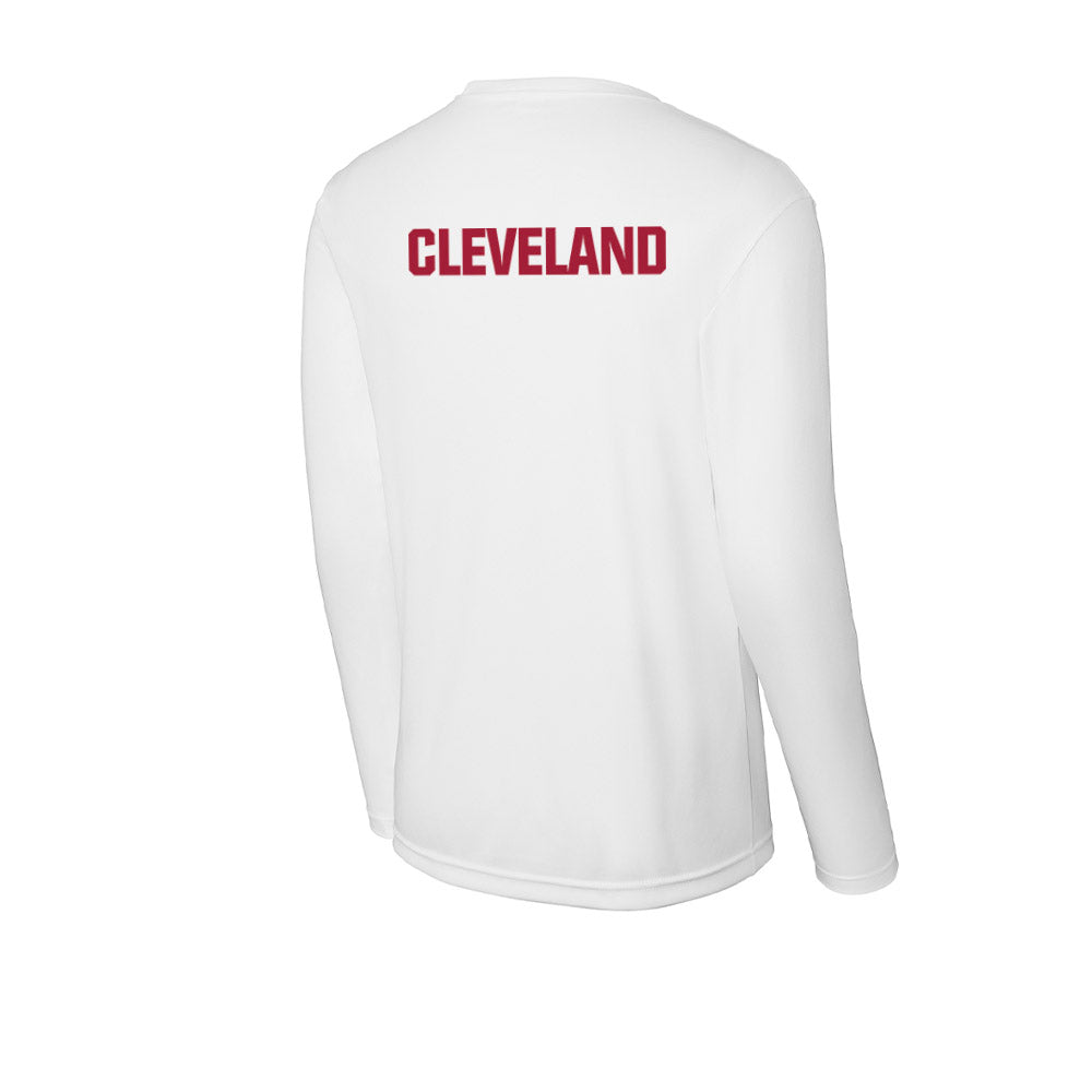 Indiana - NCAA Cheerleading : Olivia Cleveland - Activewear Long Sleeve T-Shirt-1