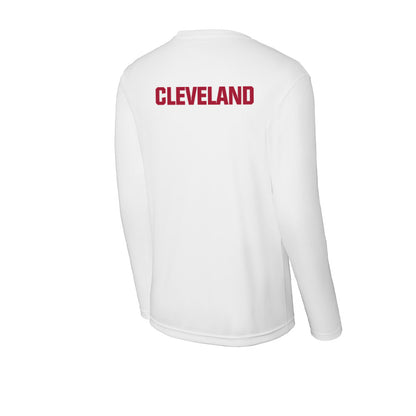 Indiana - NCAA Cheerleading : Olivia Cleveland - Activewear Long Sleeve T-Shirt-1
