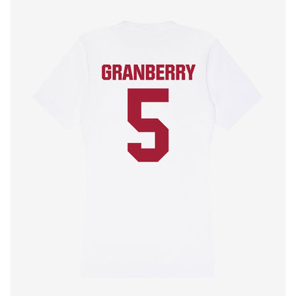 Indiana - NCAA Women's Volleyball : Keondreya Granberry - Women's V-Neck T-Shirt-1
