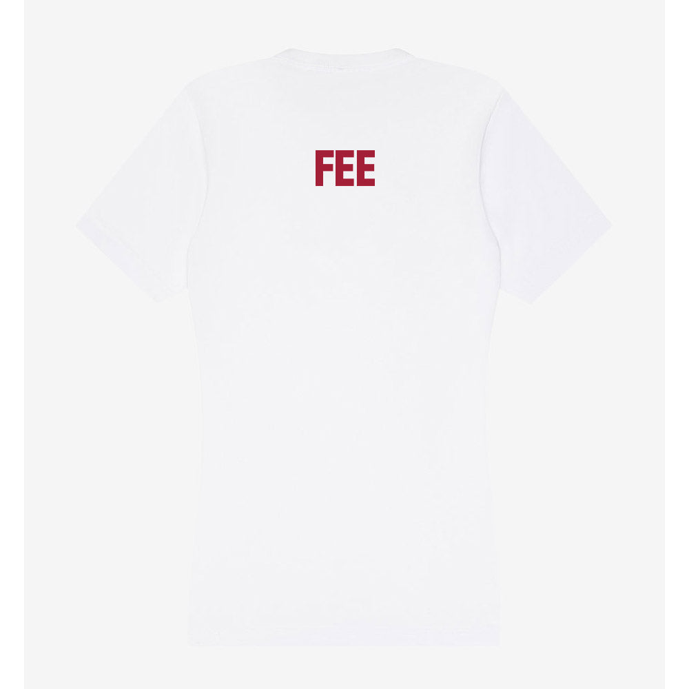 Indiana - NCAA Cheerleading : Jillianne Fee - Women's V-Neck T-Shirt-1