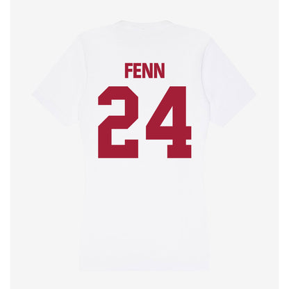 Indiana - NCAA Women's Basketball : Sydney Fenn - Women's V-Neck T-Shirt-1