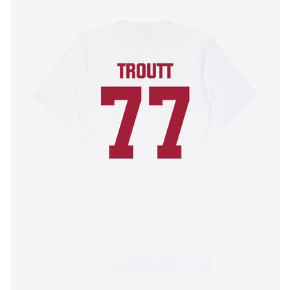 Indiana - NCAA Softball : Ella Troutt - Women's V-Neck T-Shirt-1