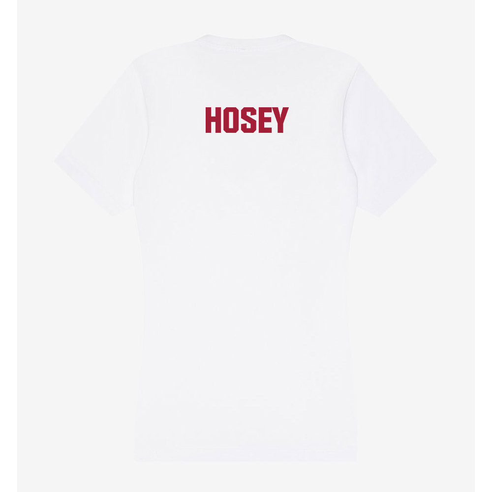 Indiana - NCAA Cheerleading : Elie Hosey - Women's V-Neck T-Shirt-1