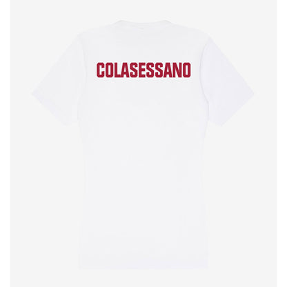 Indiana - NCAA Cheerleading : Garin Colasessano - Women's V-Neck T-Shirt-1