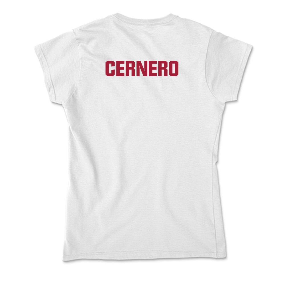 Indiana - NCAA Cheerleading : Suzan Cernero - Soft Style Women’s T-Shirt-1