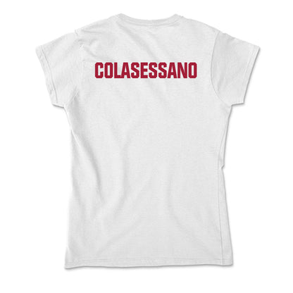 Indiana - NCAA Cheerleading : Garin Colasessano - Soft Style Women’s T-Shirt-1