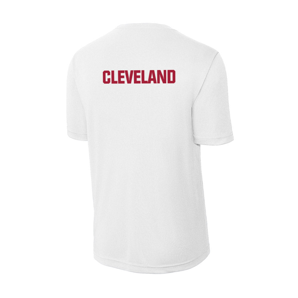 Indiana - NCAA Cheerleading : Olivia Cleveland - Activewear T-Shirt-1
