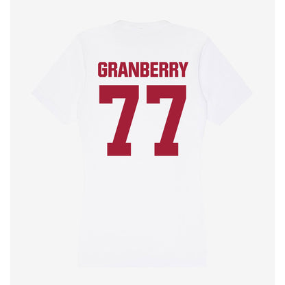 Indiana - NCAA Women's Volleyball : Kiki Granberry - Women's V-Neck T-Shirt-1