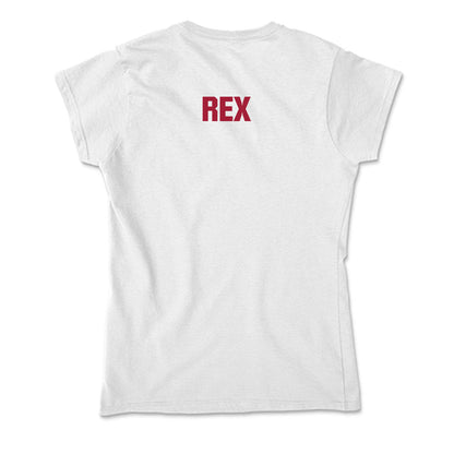 Indiana - NCAA Cheerleading : Emily Rex - Soft Style Women’s T-Shirt-1