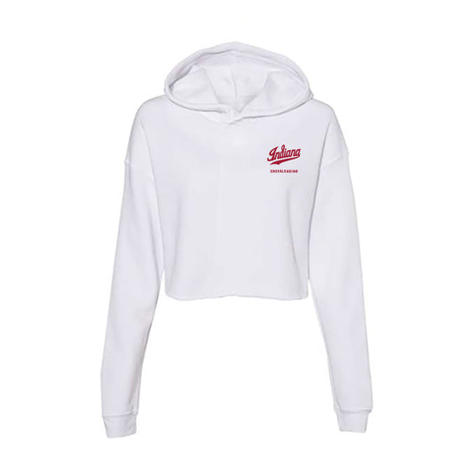 Indiana - NCAA Cheerleading : Chloe Seymour - Women's Crop Fleece Hoodie-0