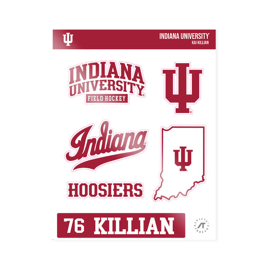 Indiana - NCAA Women's Field Hockey : Kai Killian - Sticker Sheet-0