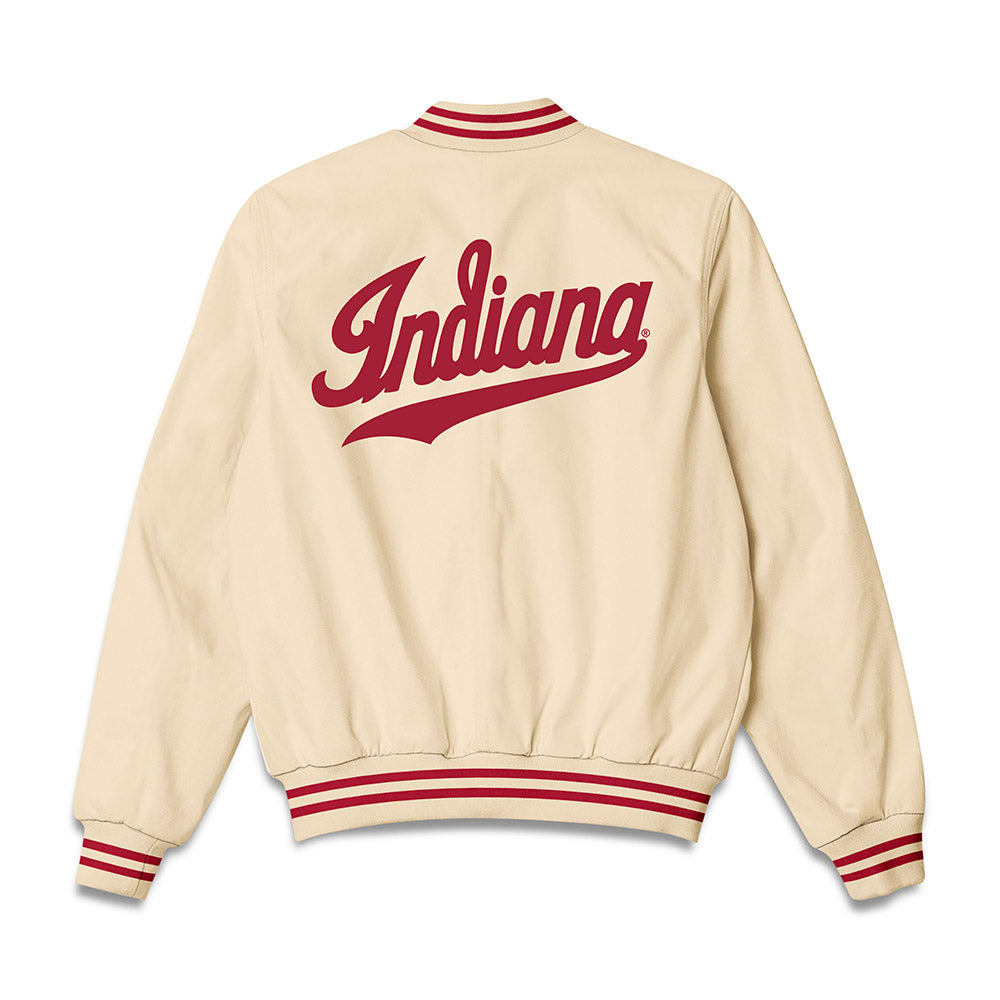 Indiana - NCAA Football : Brock Schott - Bomber Jacket-1