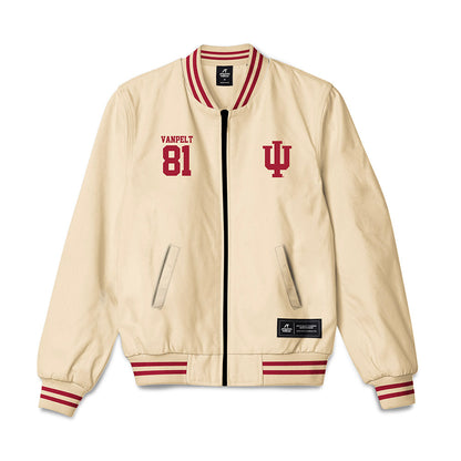 Indiana - NCAA Football : Jaidon Vanpelt - Bomber Jacket-0