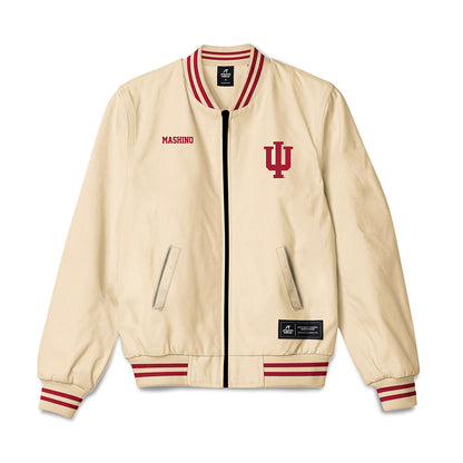 Indiana - NCAA Women's Rowing : Addison Mashino - Bomber Jacket-0