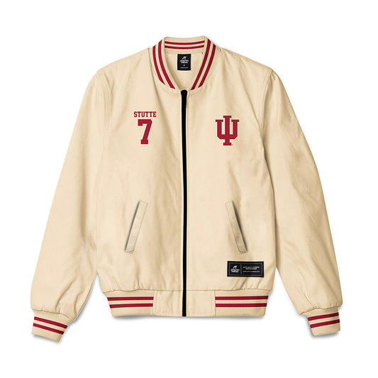 Indiana - NCAA Women's Field Hockey : Molly Stutte - Bomber Jacket-0