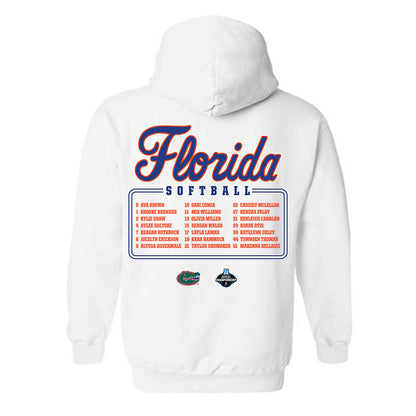 Florida - NCAA Softball : - NCAA® Roster Hooded Sweatshirt-1