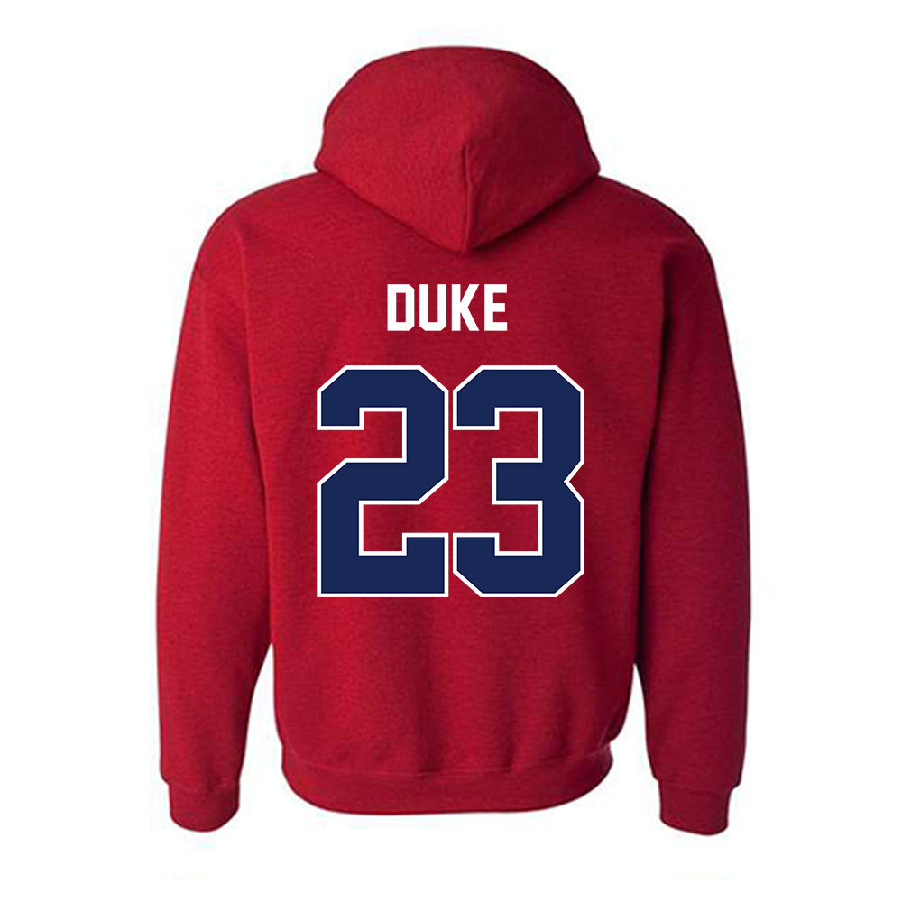 Arizona - NCAA Softball : Shyanne Duke - NCAA® Replica Shersey Hooded Sweatshirt-1