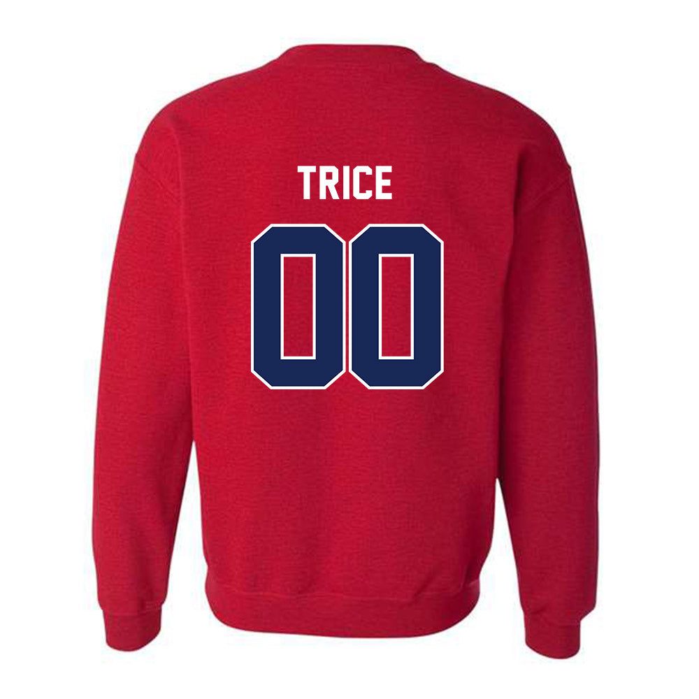 Arizona - NCAA Softball : Sereniti Trice - NCAA® Replica Shersey Crewneck Sweatshirt-1