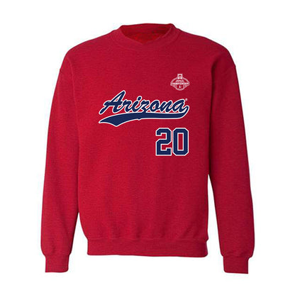 Arizona - NCAA Softball : Tele Jennings - NCAA® Replica Shersey Crewneck Sweatshirt-0