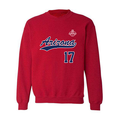 Arizona - NCAA Softball : Molli Daley - NCAA® Replica Shersey Crewneck Sweatshirt-0