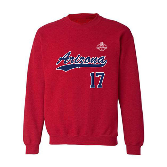 Arizona - NCAA Softball : Molli Daley - NCAA® Replica Shersey Crewneck Sweatshirt-0