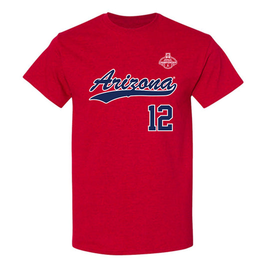 Arizona - NCAA Softball : Jalen Adams - NCAA® Replica Shersey T-Shirt-0