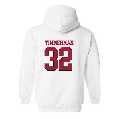 Arkansas - NCAA Softball : Saylor Timmerman - NCAA® Replica Shersey Hooded Sweatshirt-1