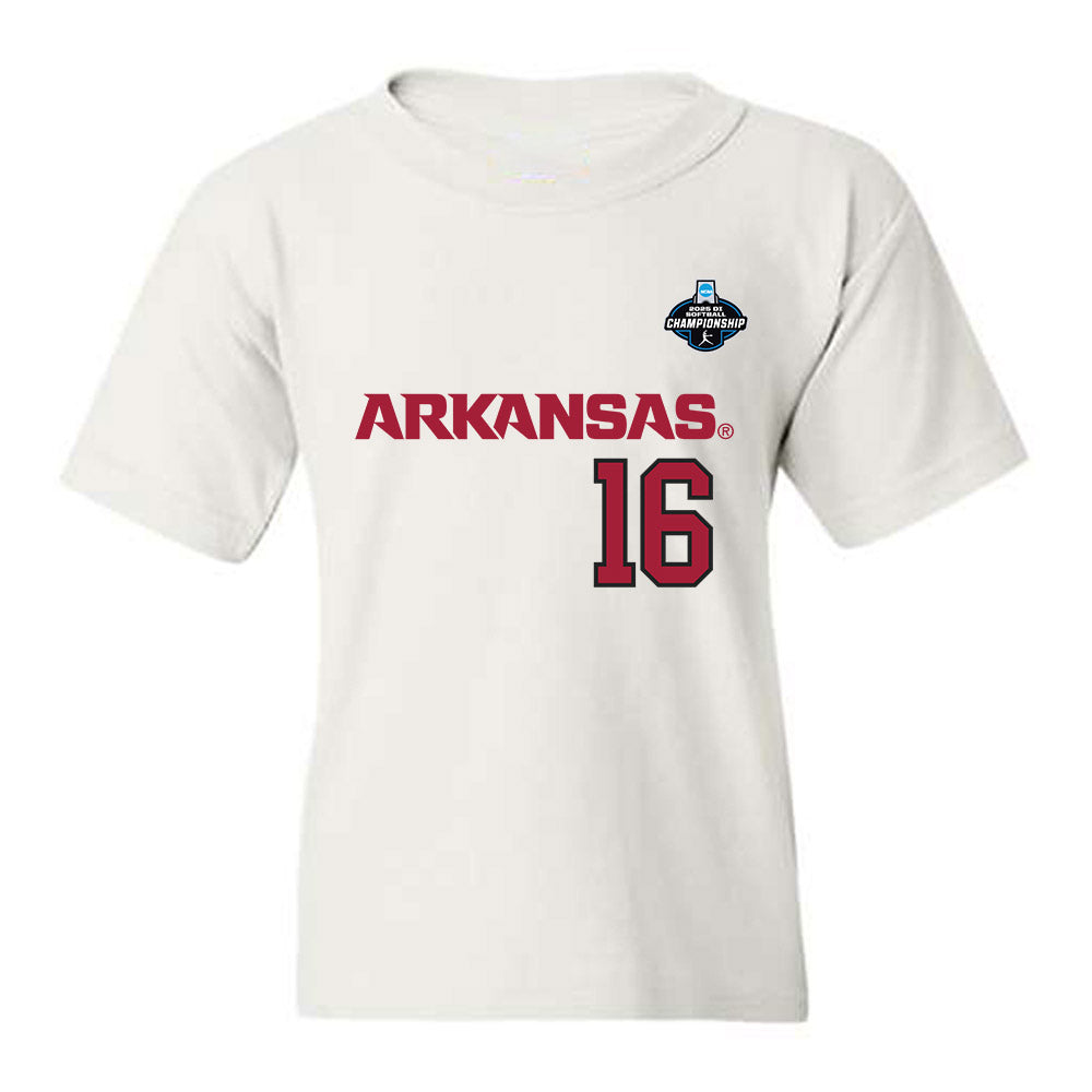 Arkansas - NCAA Softball : Ramsey Walker - NCAA® Replica Shersey Youth T-Shirt-0