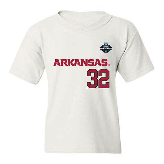 Arkansas - NCAA Softball : Saylor Timmerman - NCAA® Replica Shersey Youth T-Shirt-0