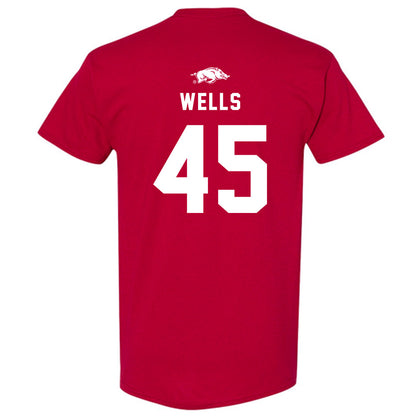 Arkansas - NCAA Softball : Jayden Wells - Replica Shersey T-Shirt-1