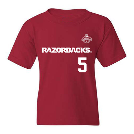 Arkansas - NCAA Softball : Ashtyn Reichardt - Replica Shersey Youth T-Shirt-0