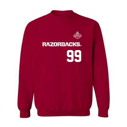 Arkansas - NCAA Softball : Lexi King - Replica Shersey Crewneck Sweatshirt-0