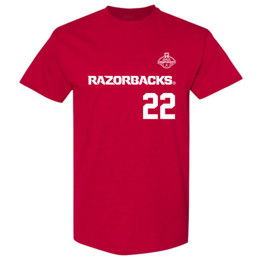 Arkansas - NCAA Softball : Dakota Kennedy - NCAA® Replica Shersey T-Shirt-0