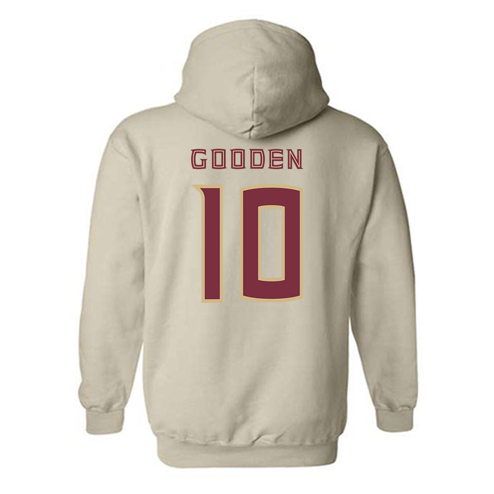 FSU - NCAA Softball : Mimi Gooden - Replica Shersey Hooded Sweatshirt-1