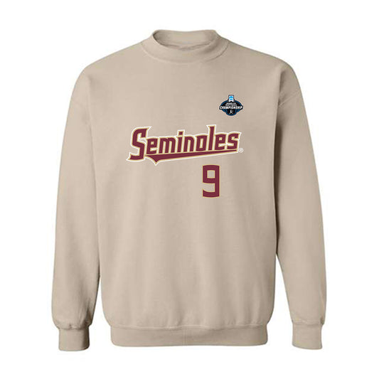 FSU - NCAA Softball : Shelby McKenzie - Replica Shersey Crewneck Sweatshirt-0
