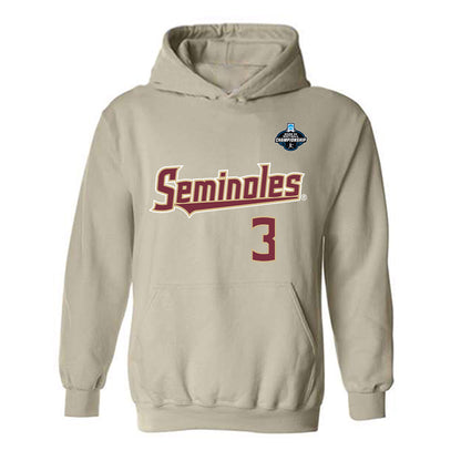 FSU - NCAA Softball : Isabella Torres - Replica Shersey Hooded Sweatshirt-0