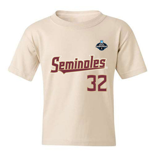 FSU - NCAA Softball : Jazzy Francik - Replica Shersey Youth T-Shirt-0