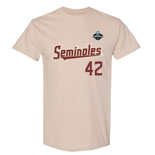 FSU - NCAA Softball : Jaysoni Beachum - Replica Shersey T-Shirt-0