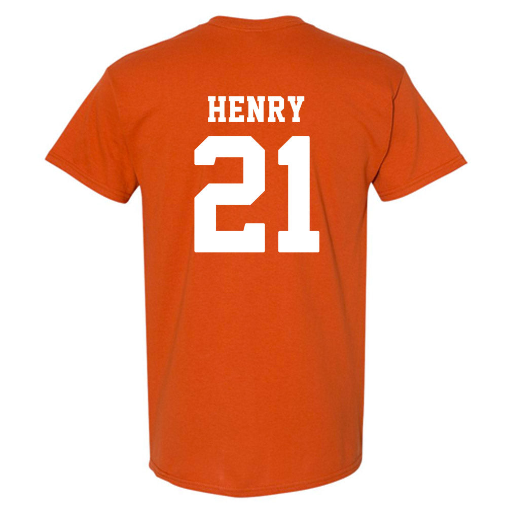 Texas - NCAA Softball : Kayden Henry - Replica Shersey T-Shirt-1
