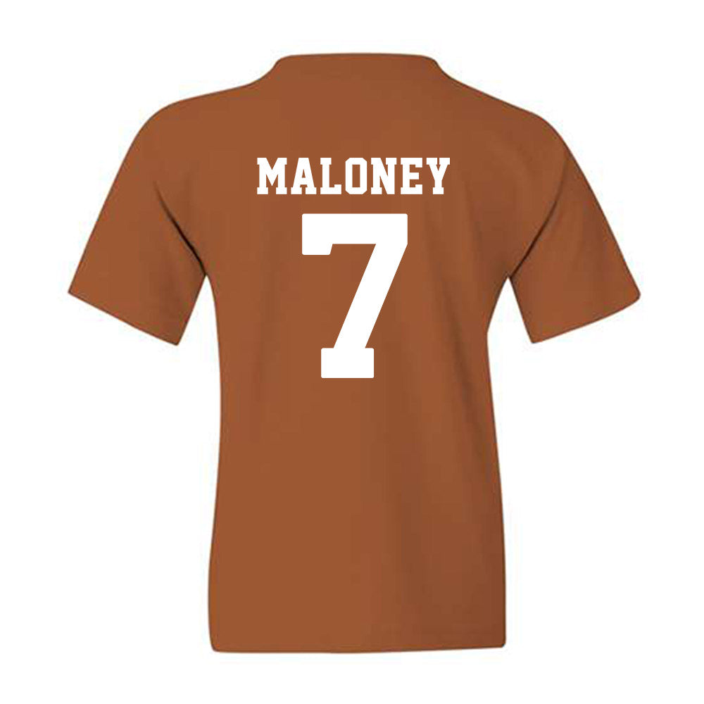 Texas - NCAA Softball : Ashton Maloney - Replica Shersey Youth T-Shirt-1
