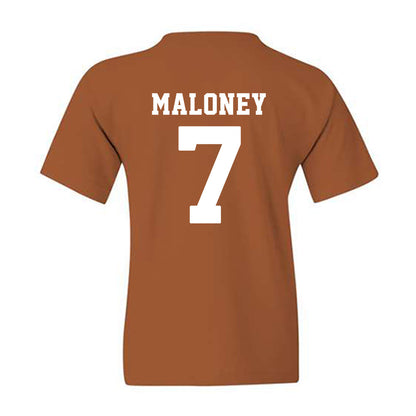 Texas - NCAA Softball : Ashton Maloney - Replica Shersey Youth T-Shirt-1