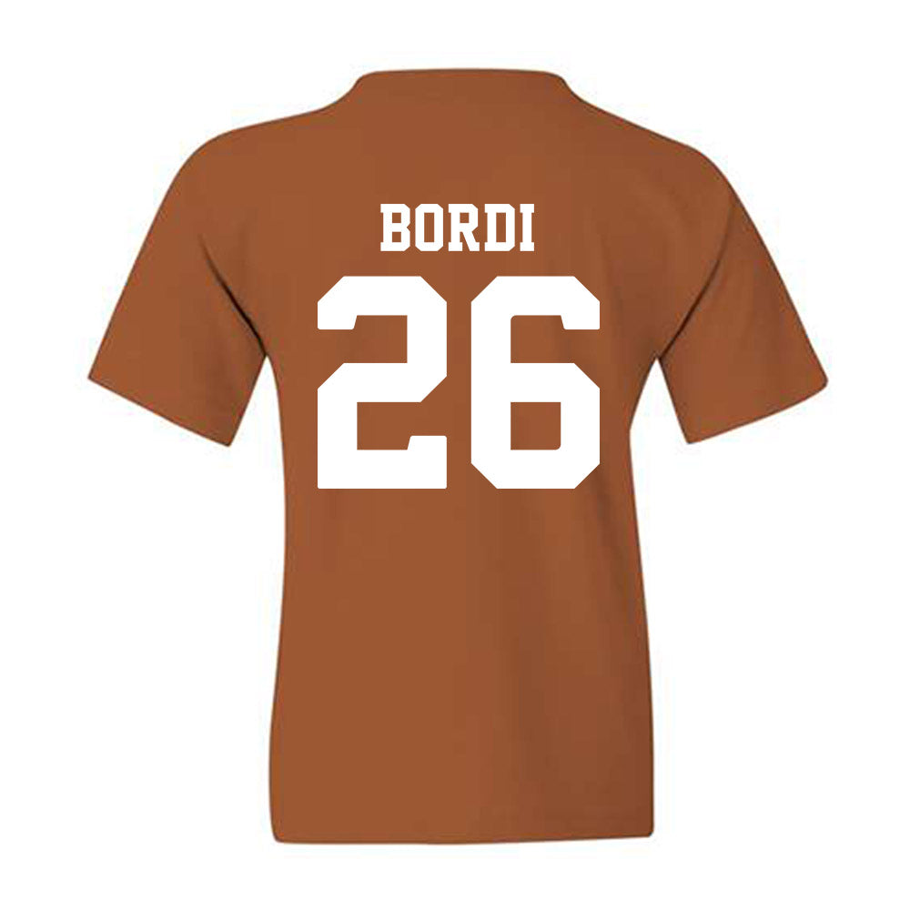 Texas - NCAA Softball : Sophia Bordi - NCAA® Replica Shersey Youth T-Shirt-1