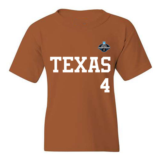 Texas - NCAA Softball : Adayah Wallace - Replica Shersey Youth T-Shirt-0