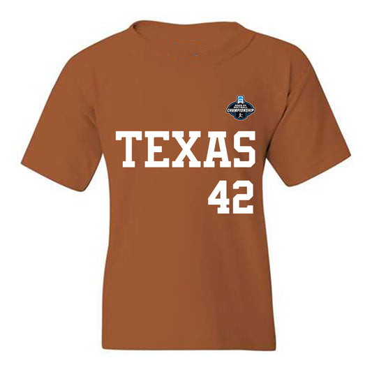 Texas - NCAA Softball : Anne Wallace - NCAA® Replica Shersey Youth T-Shirt-0