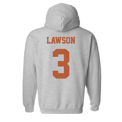 Texas - NCAA Softball : MaTaia Lawson - NCAA® Replica Shersey Hooded Sweatshirt-1