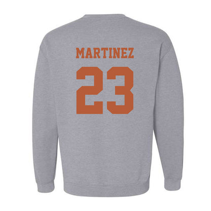 Texas - NCAA Softball : Viviana Martinez - Replica Shersey Crewneck Sweatshirt-1