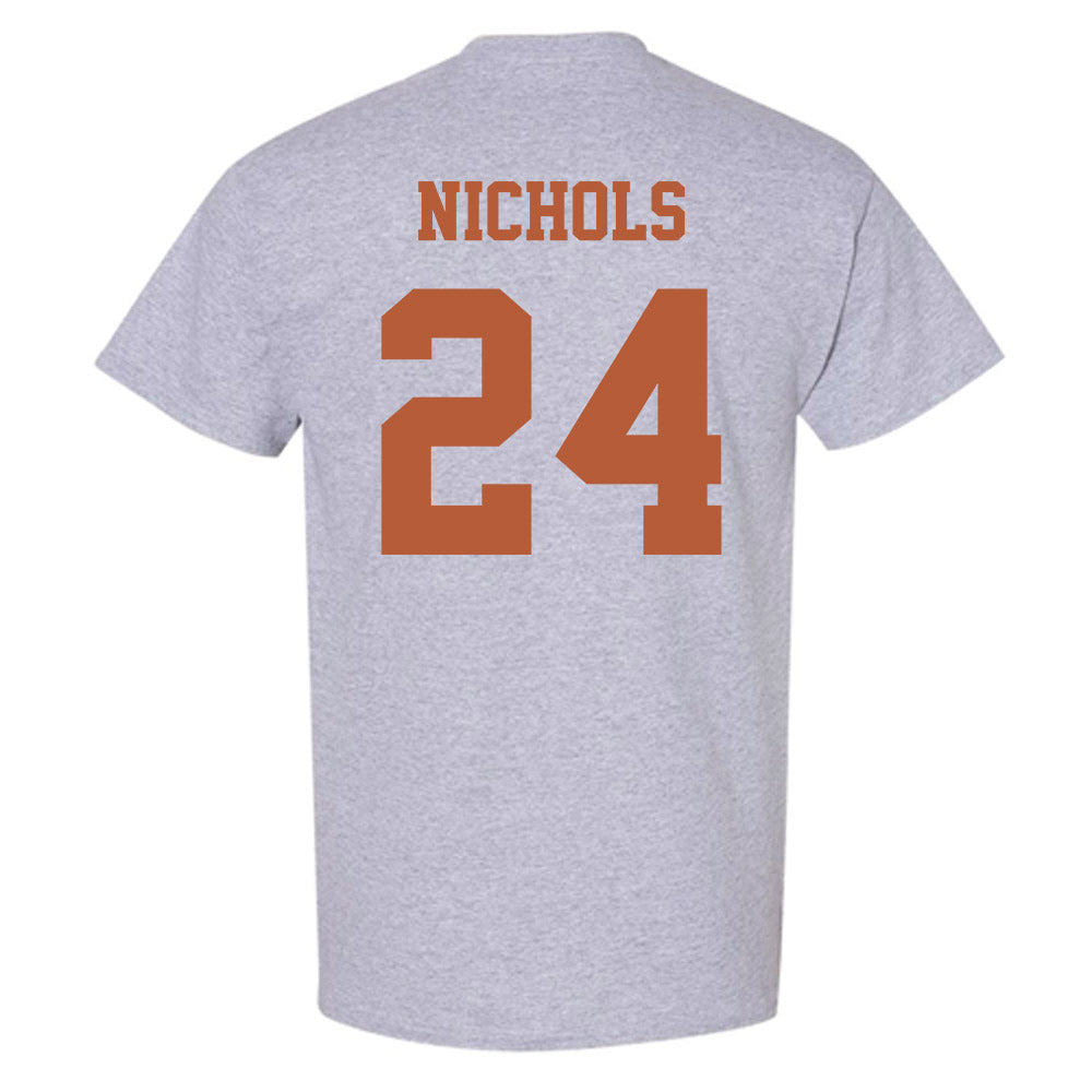 Texas - NCAA Softball : Jaycie Nichols - NCAA® Replica Shersey T-Shirt-1